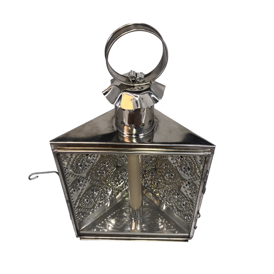Toll Punched Tin Lantern